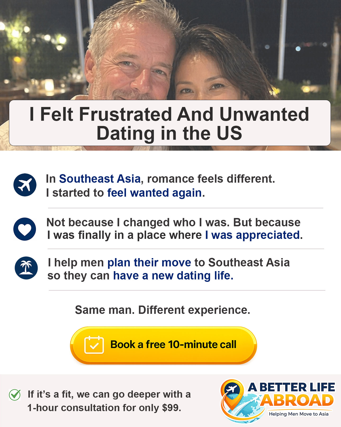 Unwanted dating ad